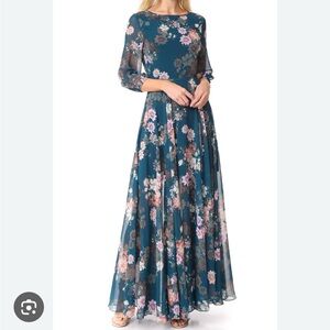 Yumi Kim Woodstock Maxi Dress 3/4 Sleeves - Amazing Grace Pattern